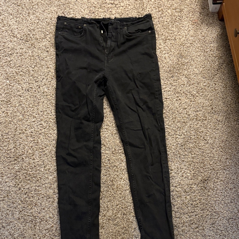 AllSaints Black Skinny Women's Jeans